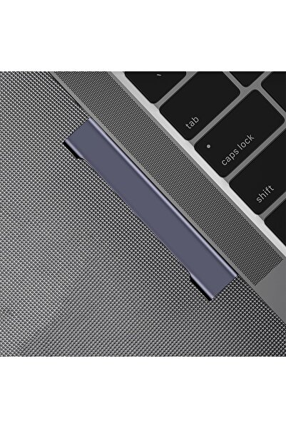 SKYDDAR INNOVATION USB-C 4in1 Docking Station – 3x USB 2.0, 1x USB 3.0, Stable Transfer, sticker set, Gray