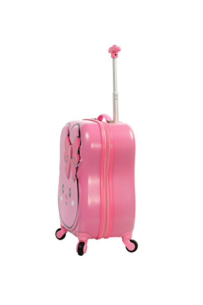 Snowball Children's Trolley, Snowball, Polycarbonate, 4 Wheels, SW20018, 46 cm, Bunny