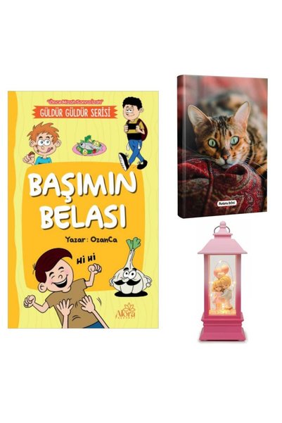 HalkKitabevi Başımın Belası - Şaşkın Kedi Planning Notebooks and Balonlu Aşık...