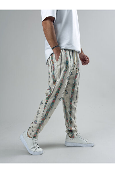 COCOPELLI Globe Patterned Men's Baguette Pants Coc2595