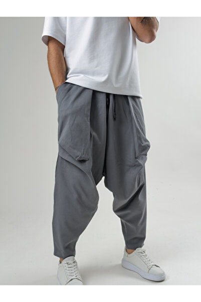 COCOPELLI Men's Gray Avant-Garde Shalwar Coc2589