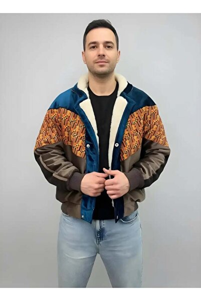 CANMODA (7629) Large / Xlarge Size Compatible Vintage Patterned Special Jacket