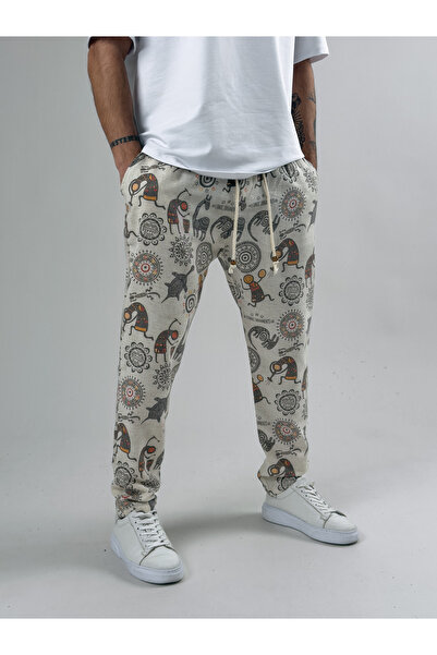 COCOPELLI Patterned Baguette Pants Coc2584