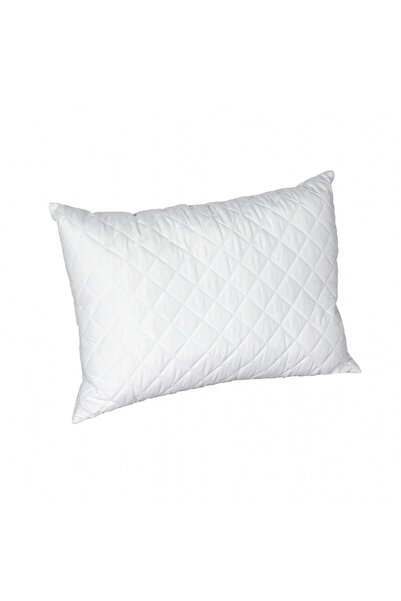 JOJO HOME Washable anti-allergic pillow made of quilted microfiber, white, 50x70 cm