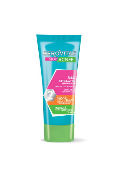 GEROVITAL Stop Acne Ultra-Active Gel for Body Acne 50 ml