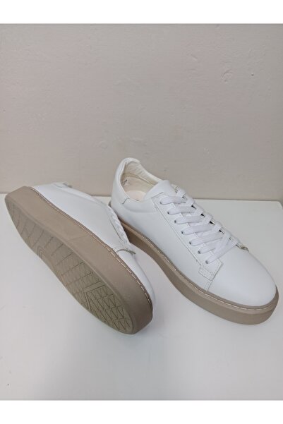 MODA Genuine White Leather Unisex Casual Shoes Dallas