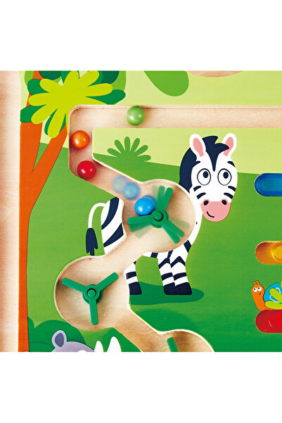 Hape متاهة الغابة المغناطيسية الخشبية التعليمية