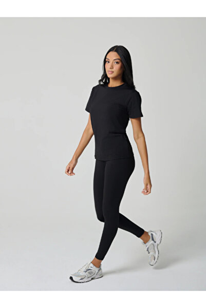 Mulu بنطال ليجنز نسائي كلاسيكي - أسود