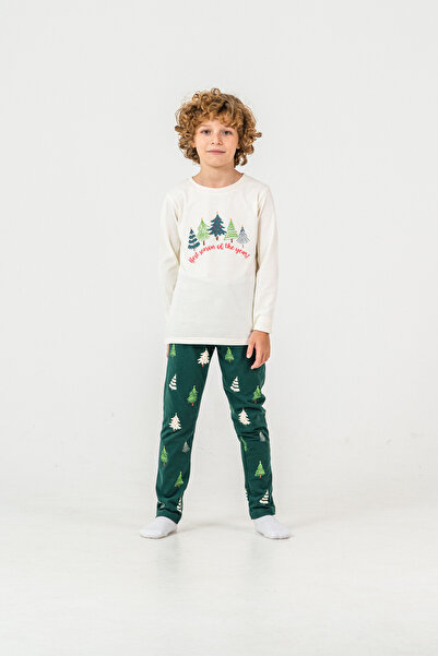 Mışıl Kids Комплект пижама за момчета с цялостен принт