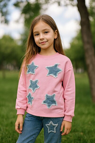 gül garden Girl's Jeans Sweet