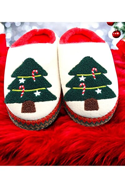WOSSE BOŽIĆNE KUĆNE PAPUČE SA FIGUROM JELKE