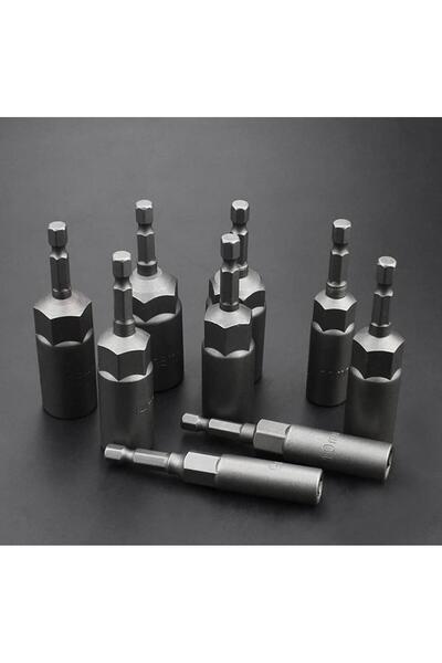 FIRAT HIRDAVAT 15 Parça Bits Saplı Lokma Seti Matkap Için (5,5 mm - 19 Mm)