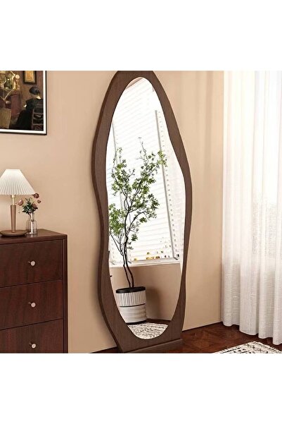 NKX مرآة خلع الملابس عالية الدقة مزدوجة الاستخدام مثبتة على الحائط أو قائمة بطول كامل 50 × 160 سم