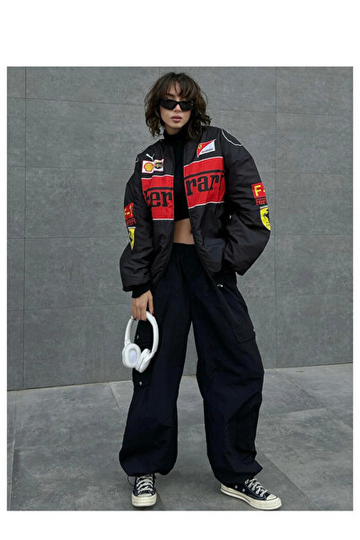 Köstebek F1 Racing Sport Retro Unisex Bomber Jacket