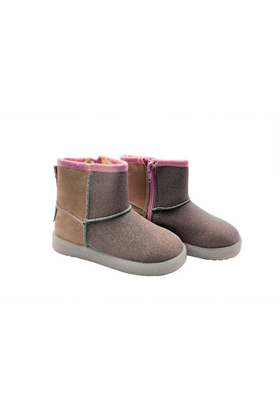 Arzen Thermo Sole Nubuck Lighted Girls' Winter Boots