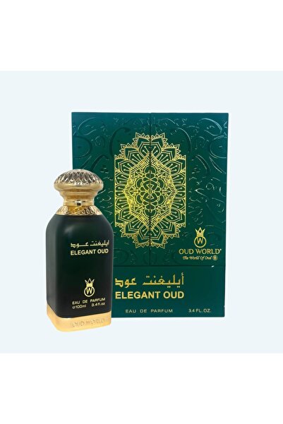 OUD WORLD Elegant Oud EDP Unisex – Fruity Floral Musky Woody (Tuberose) – 100ml
