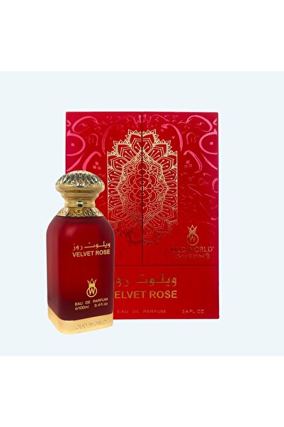 OUD WORLD Velvet Rose EDP Unisex – Powdery, Floral, Green (Violet, Vanilla) – 100ml