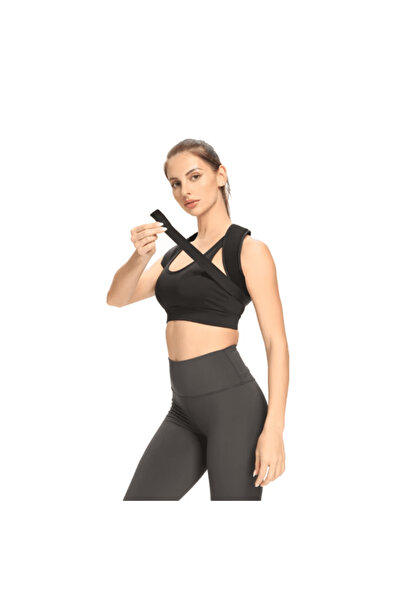 CRM ActiveSpine Posture Corrector, Adjustable Back & Shoulder Brace, Black XL