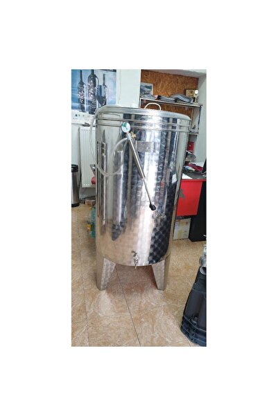 OEM Stainless Steel Food-Grade Tank with Pneumatic Floating Lid, 1,000 L