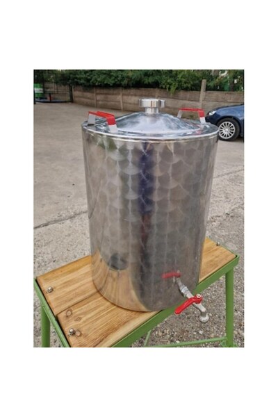 KULINOX Stainless Steel Food Barrel 64 Liters Premium