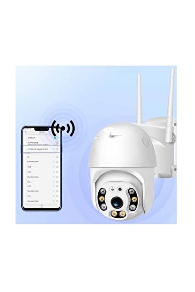 TLBShop Set of 3 surveillance cameras with phone app, Full HD, color view, Night Vision, motion sensor