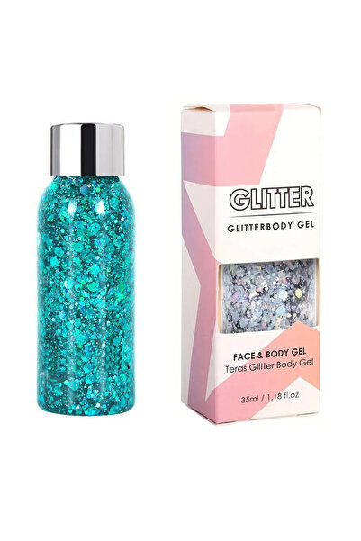 SELA hair and body glitter w 505 35 ml Turquoise 6