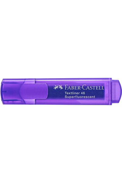 Faber Castell قلم تحديد العيون Textliner 46 فائق التألق - بنفسجي