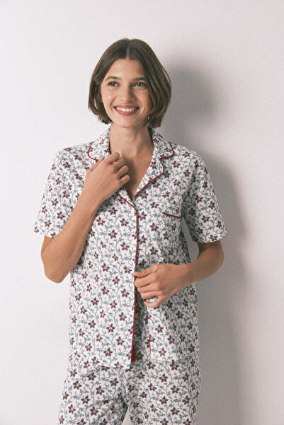 Women'secret Floral-print cotton classic pyjamas