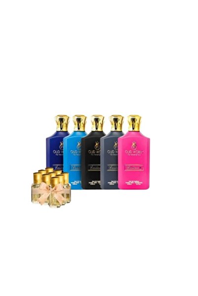 OUD WORLD Series 1 Gift Set – 5 Luxury Signature Inspired Scents