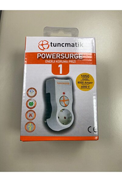 Tunçmatik AKIM KORUMALI PRİZ BEYAZ TEKLİ