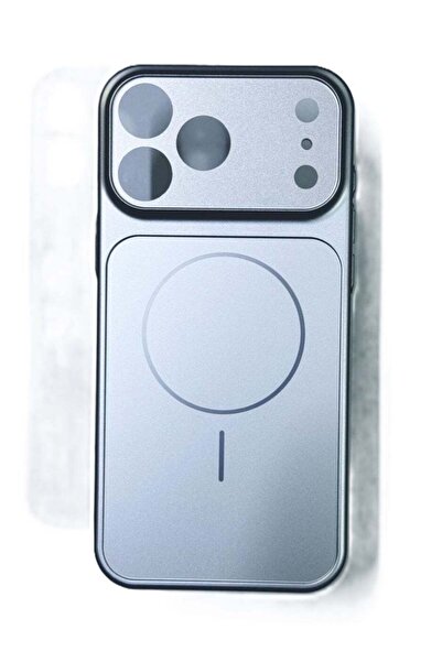 Generic Silver back protective cover compatible with iPhone 17 Pro Max