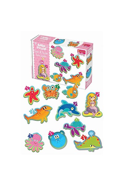 DIY Toys 1710 Baby Puzzle My First Puzzle Sea Creatures