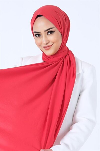 HAREM SCARF شال آسيوي - أحمر