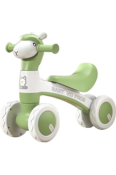 South house Favarey Balance Bike for 12-36 Months with Lights and Music (Green)