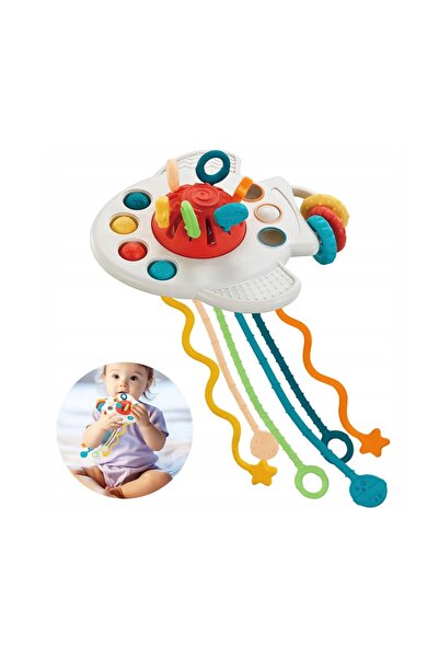 Matadi Fun Octopus multifunctional sensory and teething toy for babies, devel...