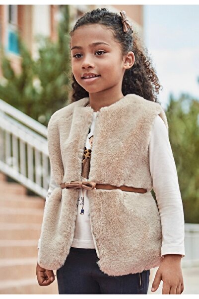 MAYORAL Faux fur vest