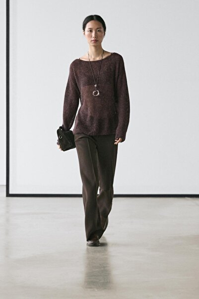 Massimo Dutti Alpaka yünlü triko kazak