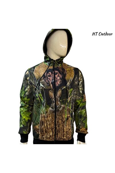 HT Outdoor Ειδικό μπουφάν για την κυνήγι των κουνελιών