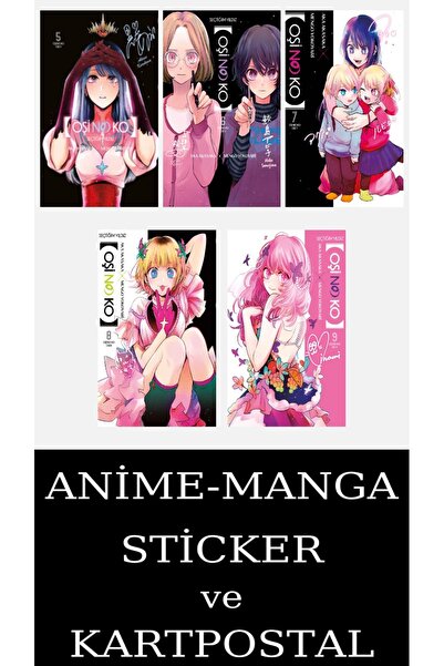 Gerekli Şeyler Yayıncılık Oşi No Ko 5-6-7-8-9 Manga Seti (5 KİTAP) / Anime-Ma...
