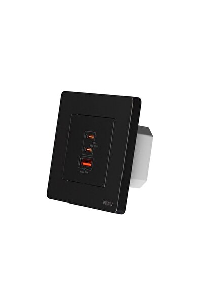 MOES 65W GaN Charger Station Type-C/USB-A Multi-Protocol Charging Hub PD3.0/P...