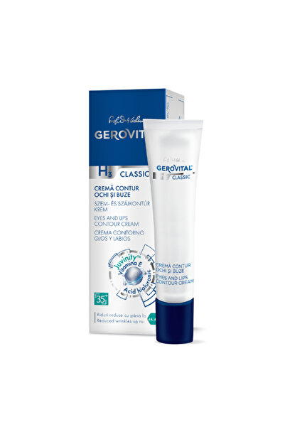 GEROVITAL Eye and Lip Contour Cream with Anti-Age Complex for Mature Skin 15 ml