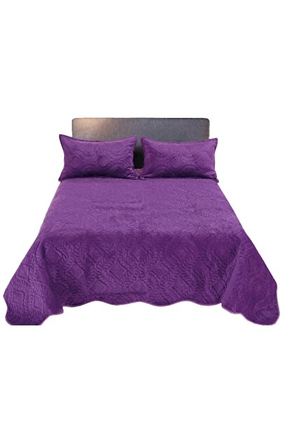 Unicorn Concept Bedspread set, C08, quilted, 3 pieces, 220x240cm, Purple