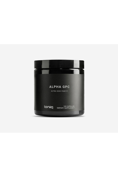 Toniiq Ultra High Purity Alpha GPC Capsules 120