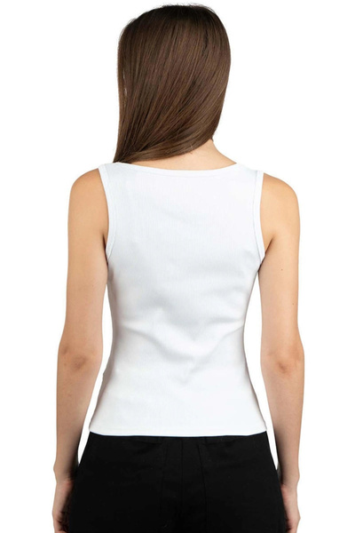 Guess Viviana Women's White Top W5Bp10Kcxj2-G011