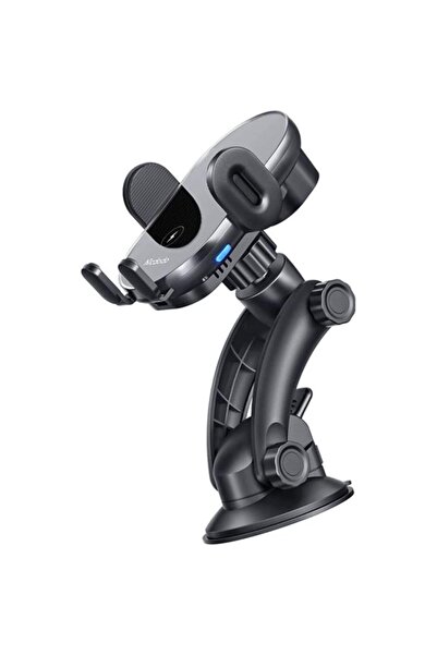 Mcdodo Suport Auto Magnetic ZN Series Dual Coil cu încarcare wireless, 15W, Negru