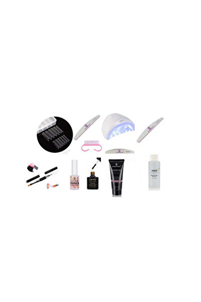 Cosmeticos KIT POLYGEL FSM 30 GR, lampă UV/LED Sunone 48w - Nud 03
