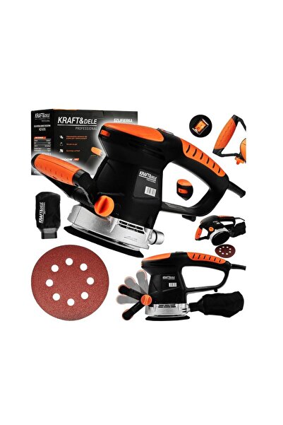 Kraft Slefuitor excentric, orbital cu sistem de aspirare, 1200 W,