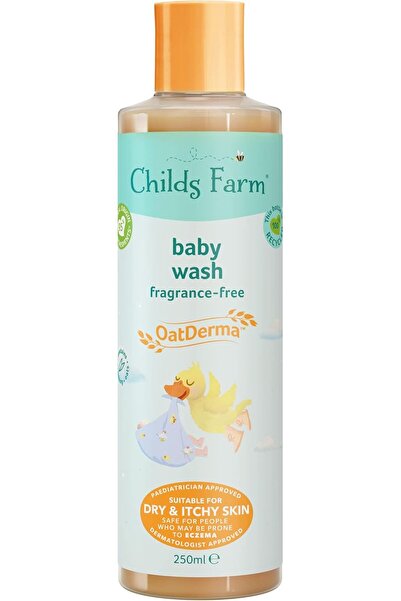 Childs Farm Oat Derma Baby Wash - Fragrance Free, 250 ml