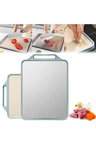 Arabest لوح تقطيع مزدوج الجوانب، لوح تقطيع آمن للطعام للخضراوات والفواكه، غير قابل للانزلاق وسهل التنظيف