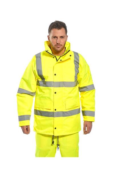 PORTWEST Traffic Hi-Vis Protective Jacket - S460 S Yellow